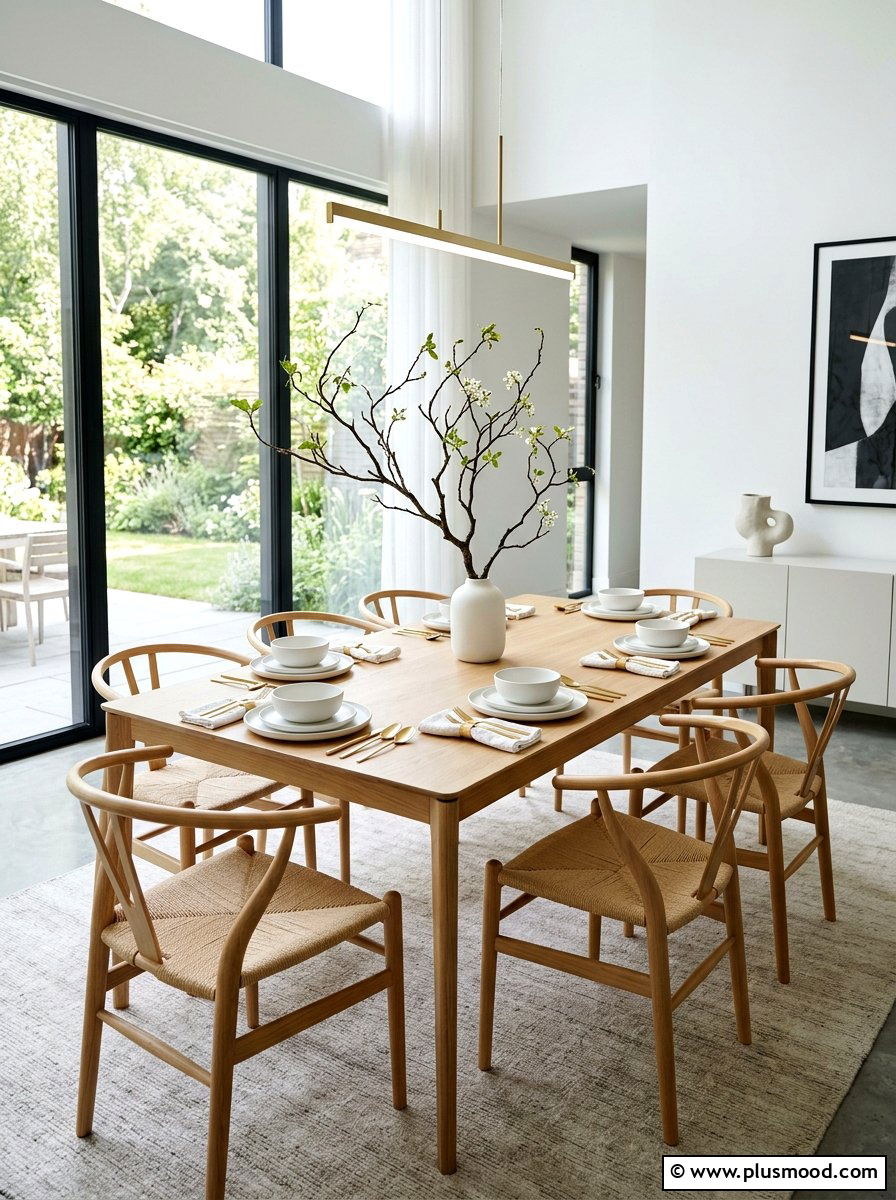 Modern Minimalist Table - 25 summer brunch table ideas