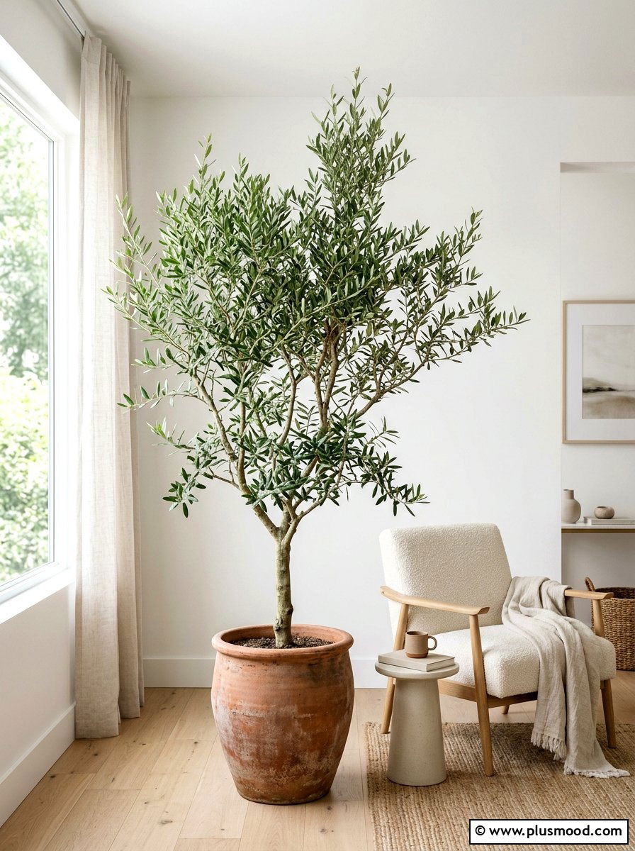 Modern Olive Tree Decor - 25 summer minimalist summer decor ideas