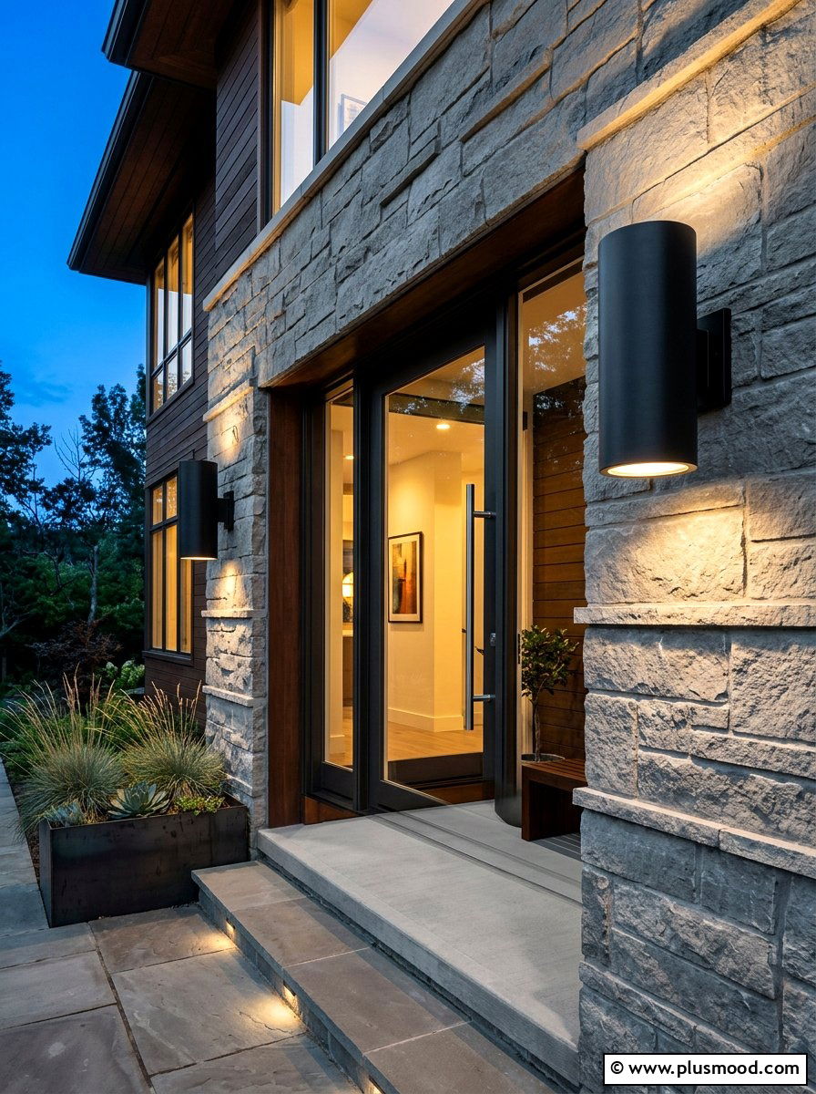Modern Outdoor Sconces - 25 summer home exterior refresh ideas