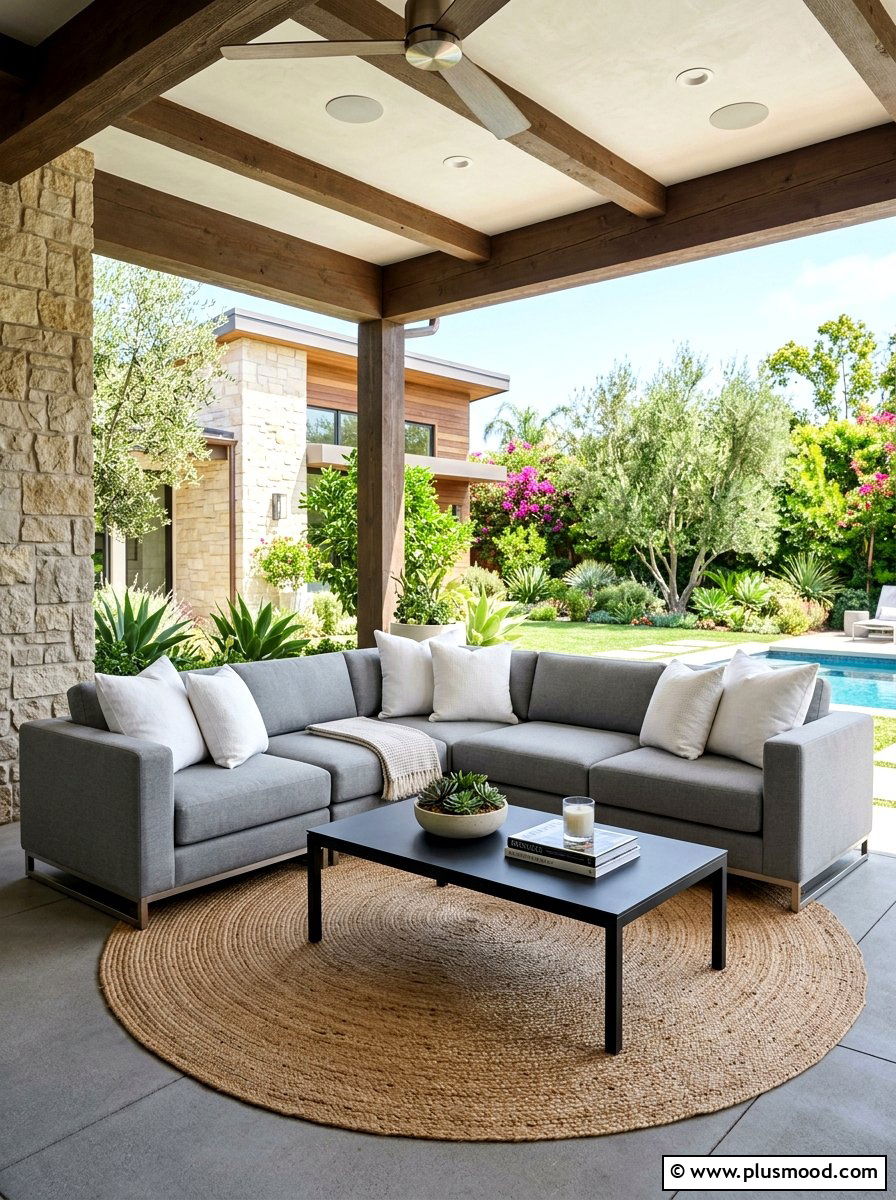 Modern Outdoor Sofa - 25 summer modern garden ideas