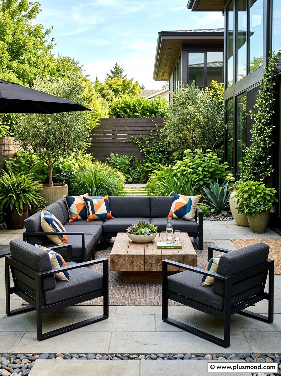 Modern Patio Seating - 25 fresh summer decorating ideas