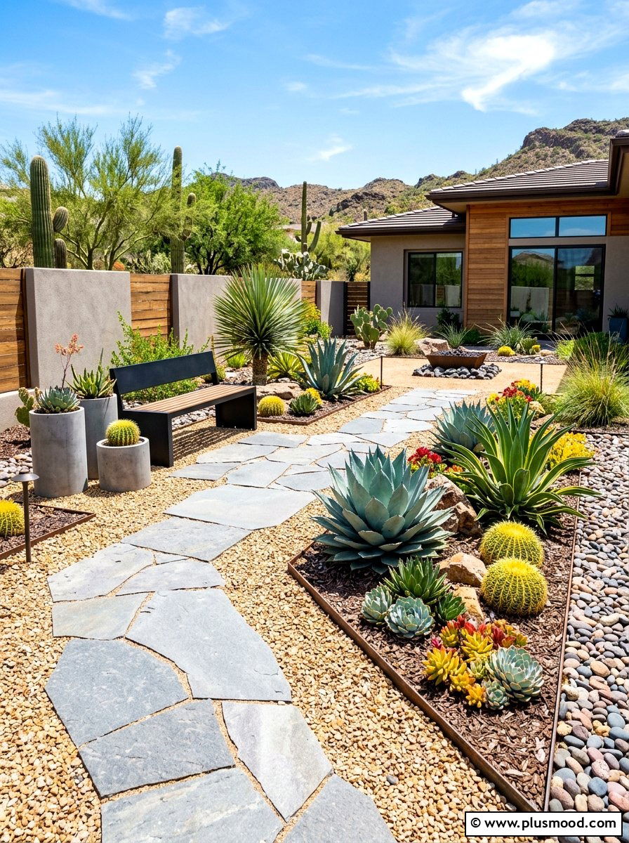 25 Summer Modern Landscaping Ideas for Sleek Curb Appeal