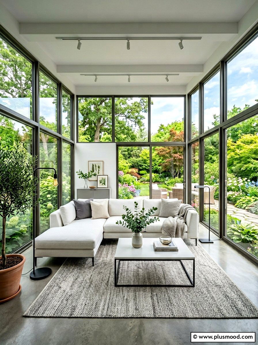 Modern Sunroom Interior - 25 summer room decor ideas
