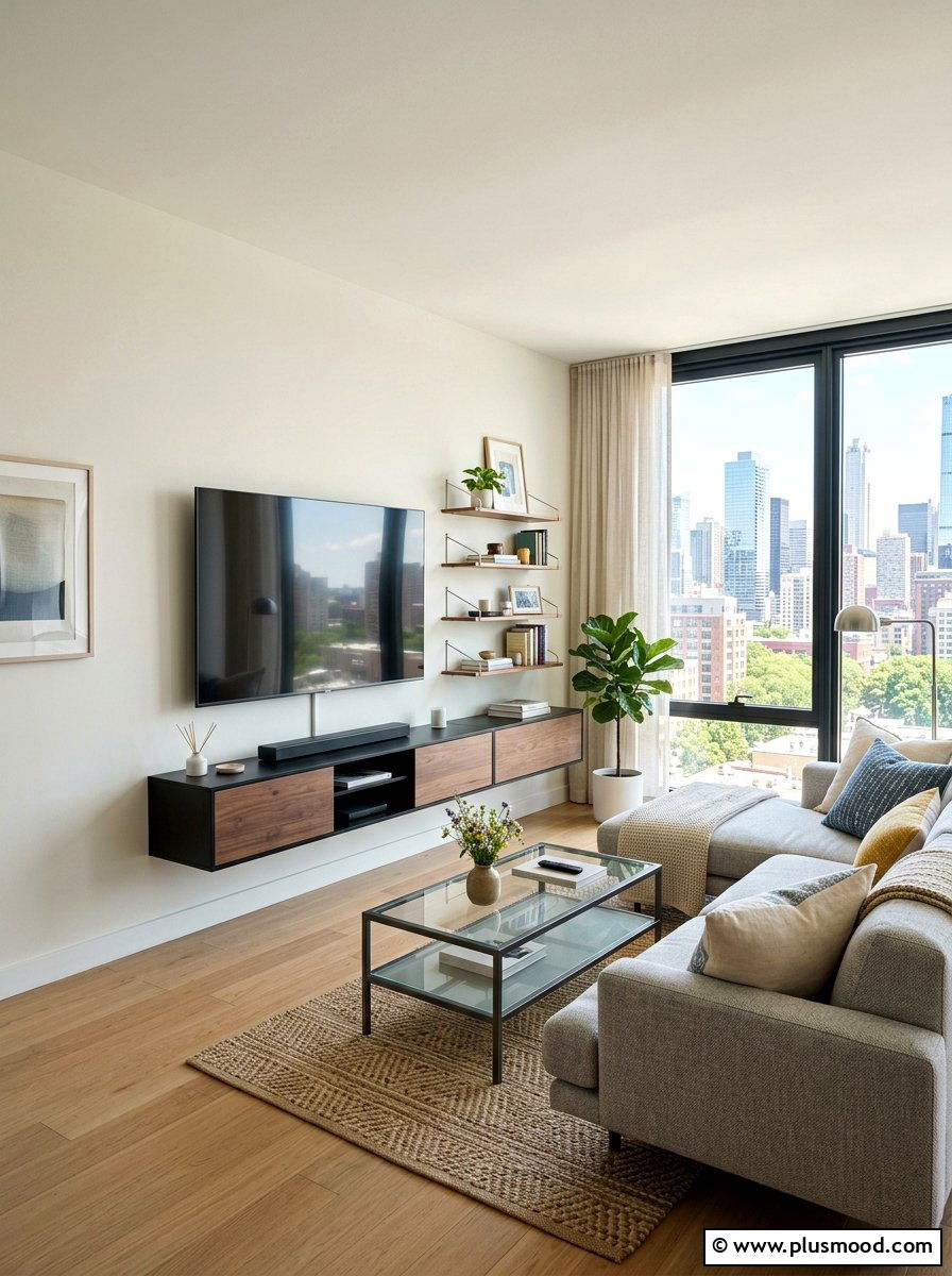 Modern apartment living room - 25 small summer living room ideas