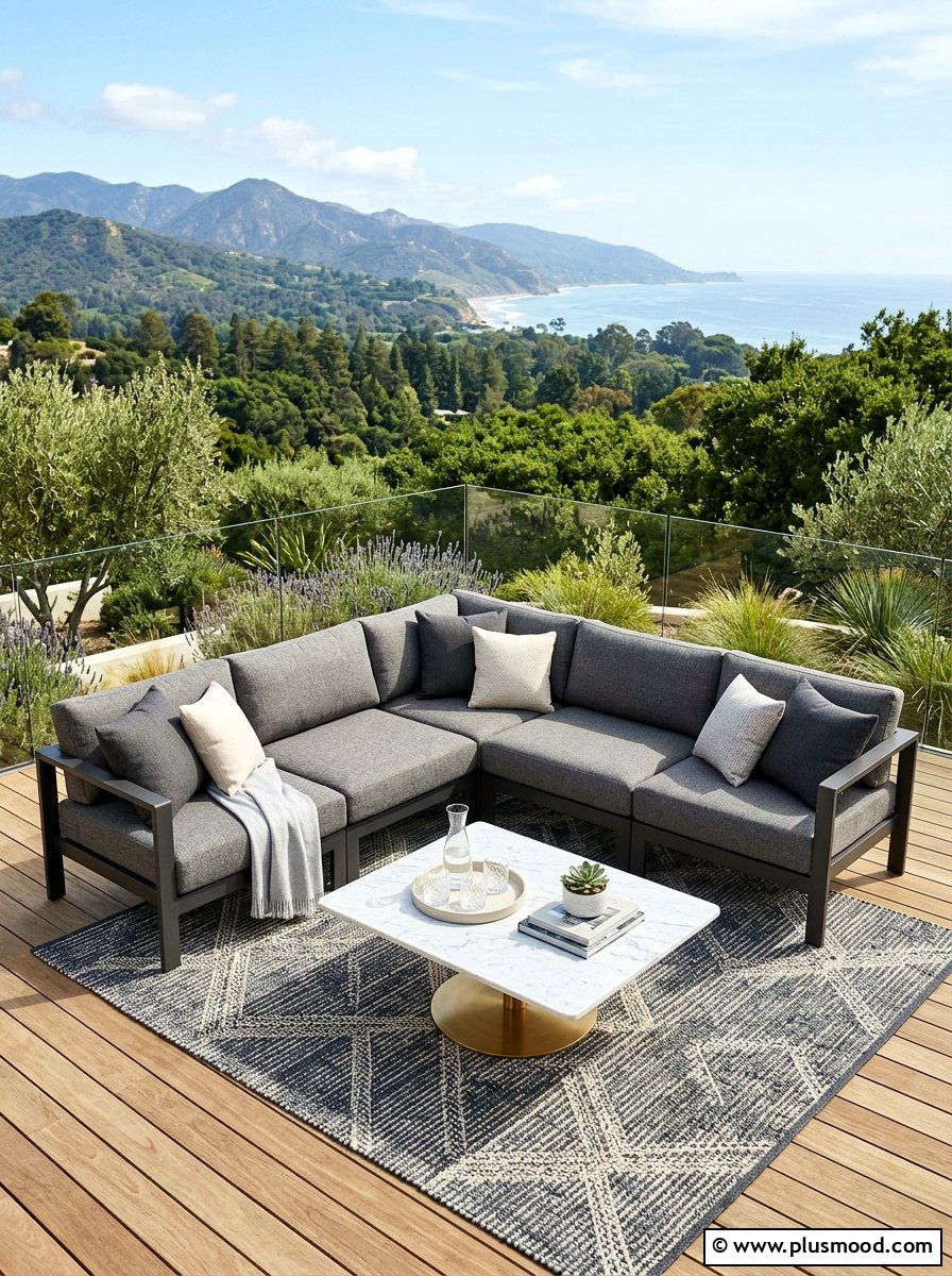 Modular outdoor sofa - 25 summer garden seating ideas