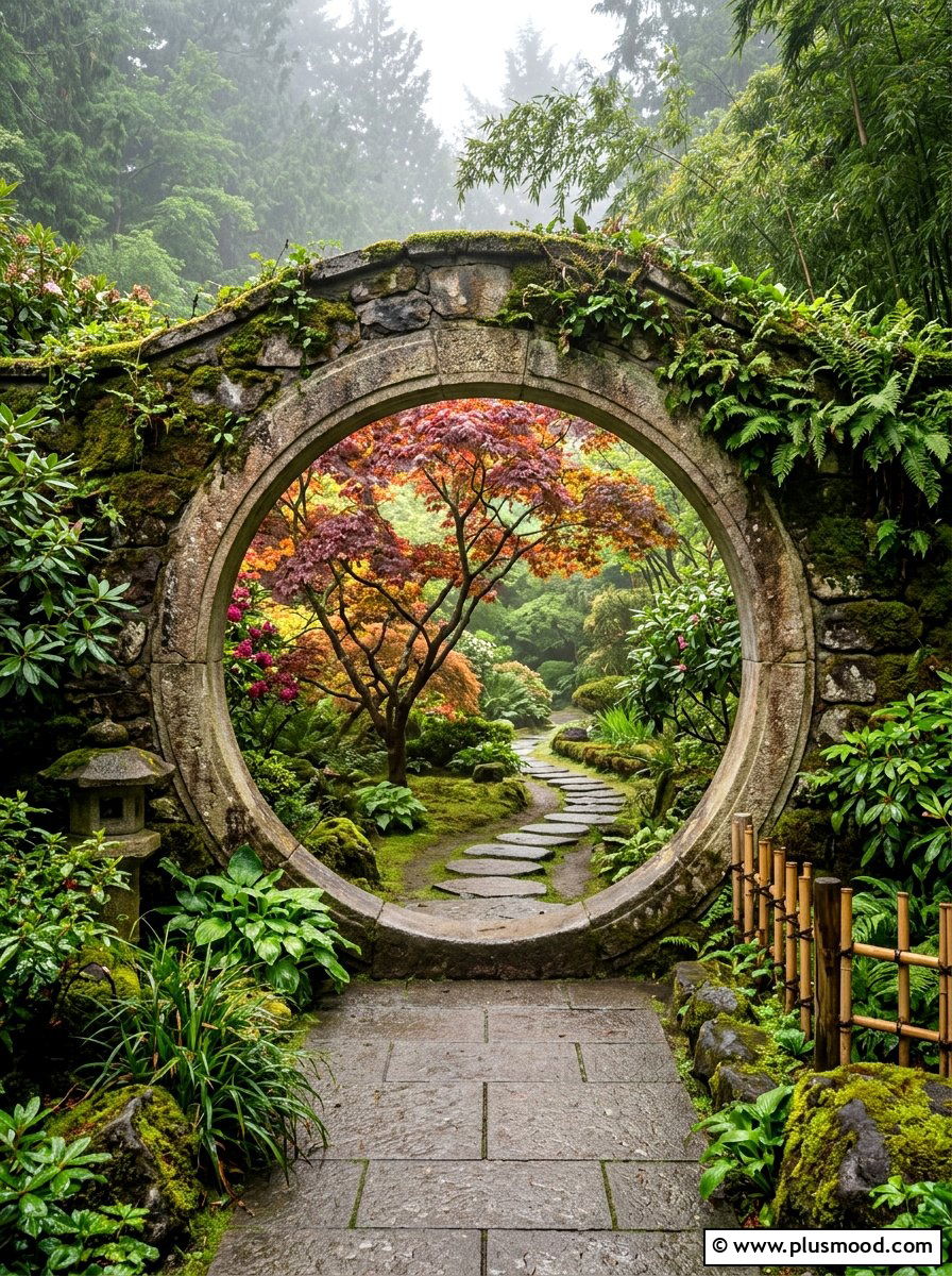 Moon Garden Gate - 25 summer garden gate ideas