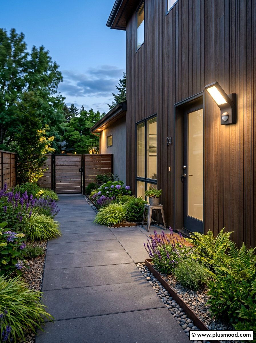 Motion Sensor Lights - 25 summer backyard lighting ideas