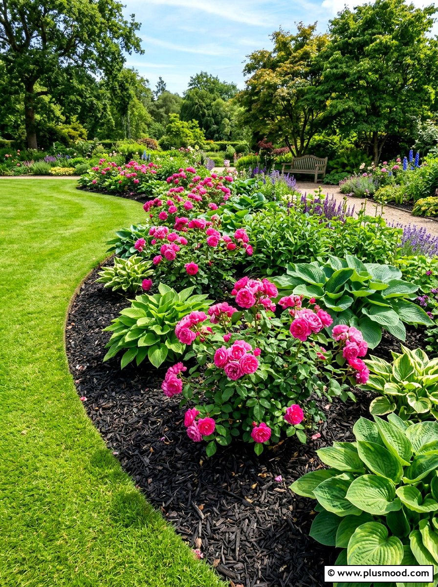 Mulch Flower Beds - 25 easy summer garden ideas