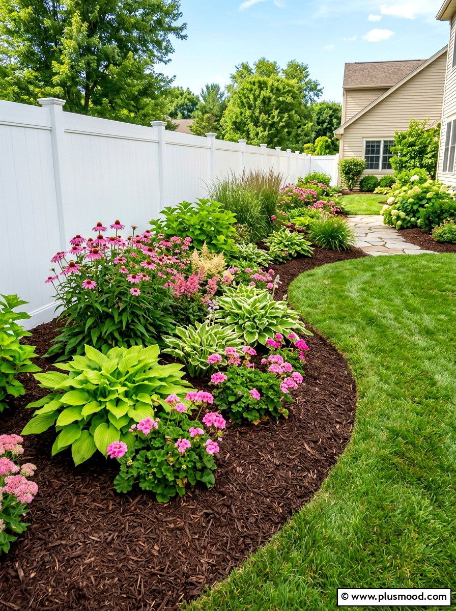 Mulch garden beds - 25 small backyard ideas on a budget