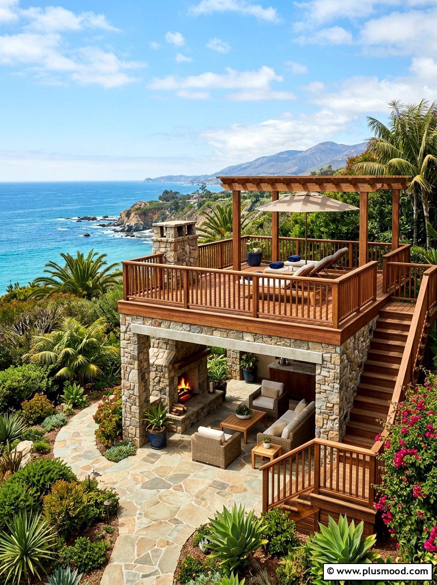 Multi Level Cabana - 25 summer cabana ideas
