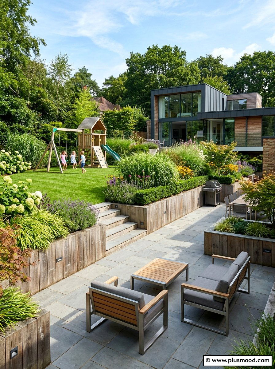 Multi Level Landscaping - 25 small backyard ideas for small families