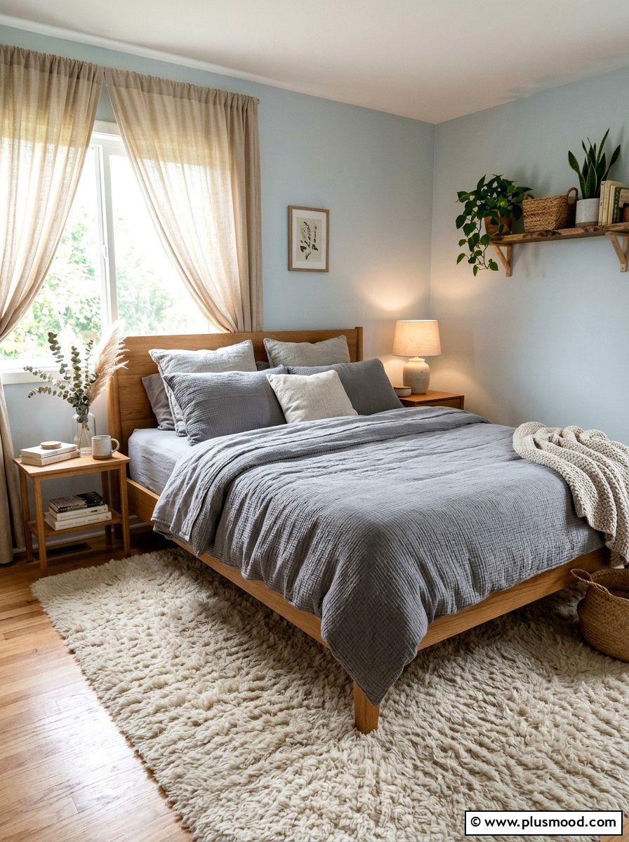Muslin Gauze Bedding - 25 summer bedding ideas