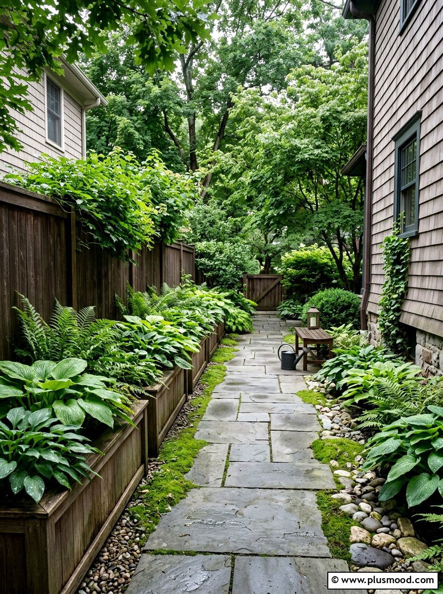 Narrow side yard garden - 25 small backyard ideas with raised garden
