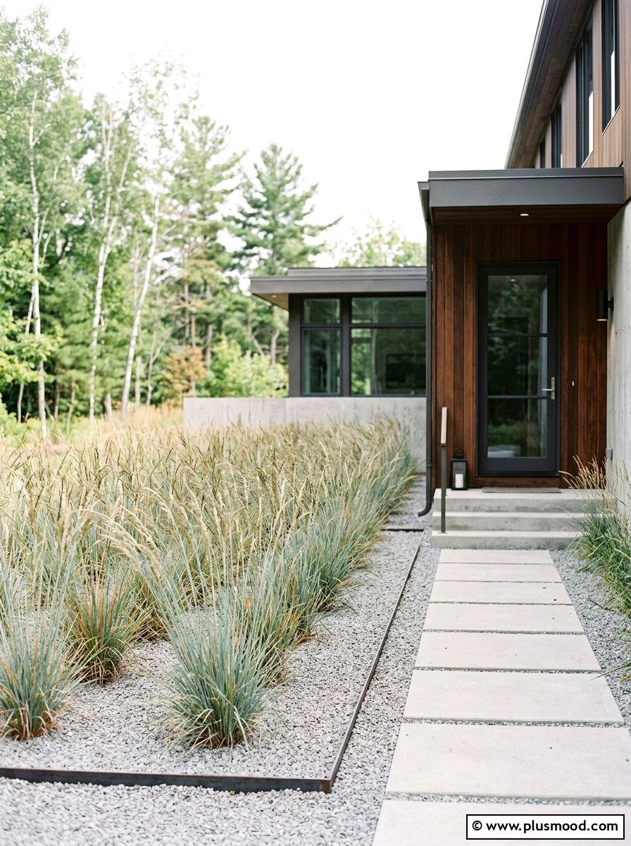 Native Ornamental Grass Landscape - 25 summer native plant landscaping ideas