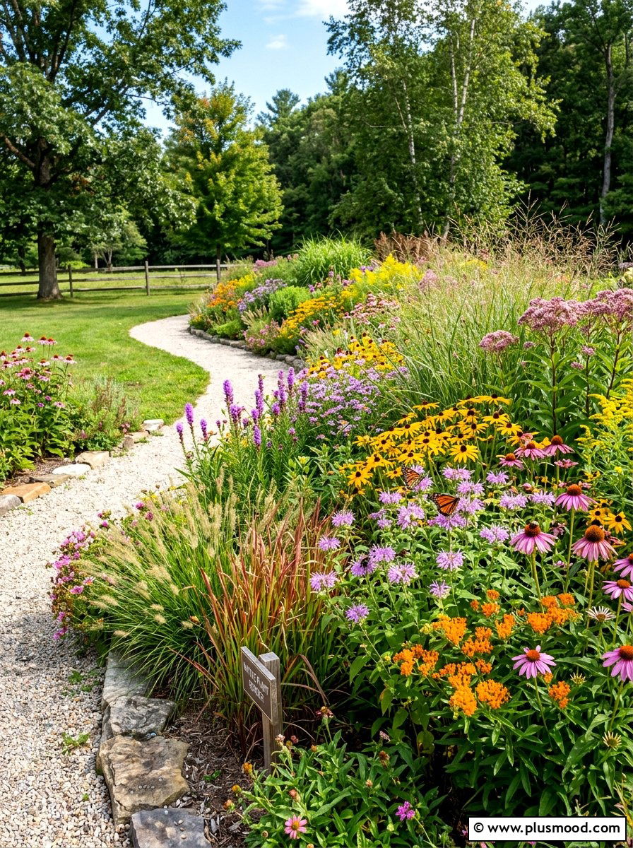Native Plant Border - 25 summer garden ideas