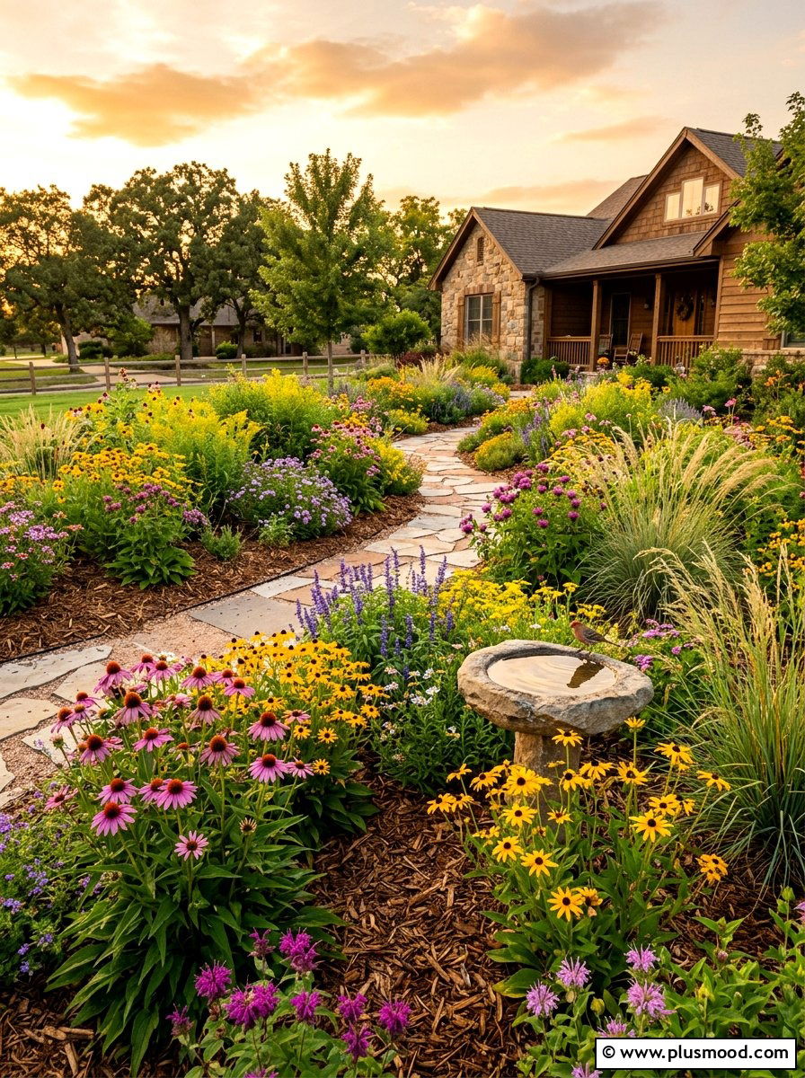Native Plant Landscaping - 25 summer backyard makeover ideas