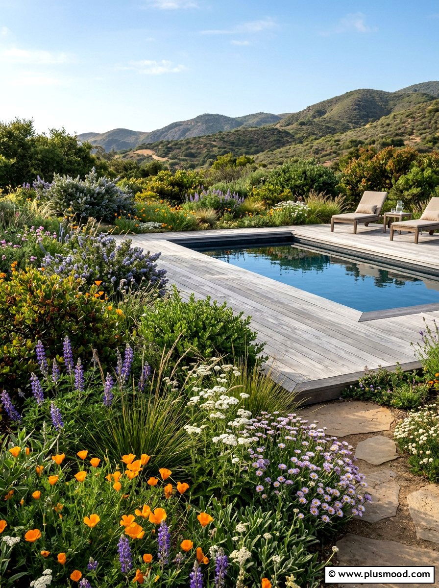 Native Plant Landscaping - 25 pool landscaping ideas for hot climates
