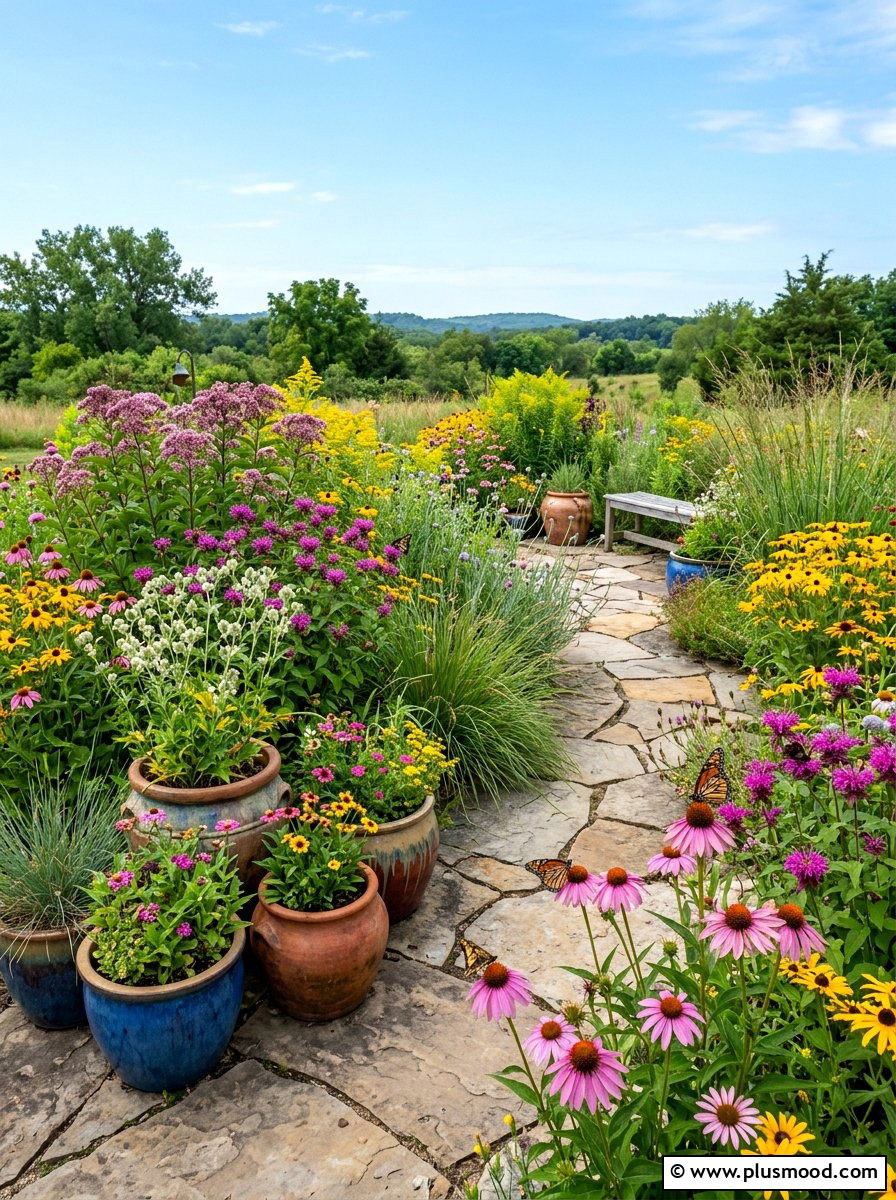 Native Plants - 25 summer patio garden ideas