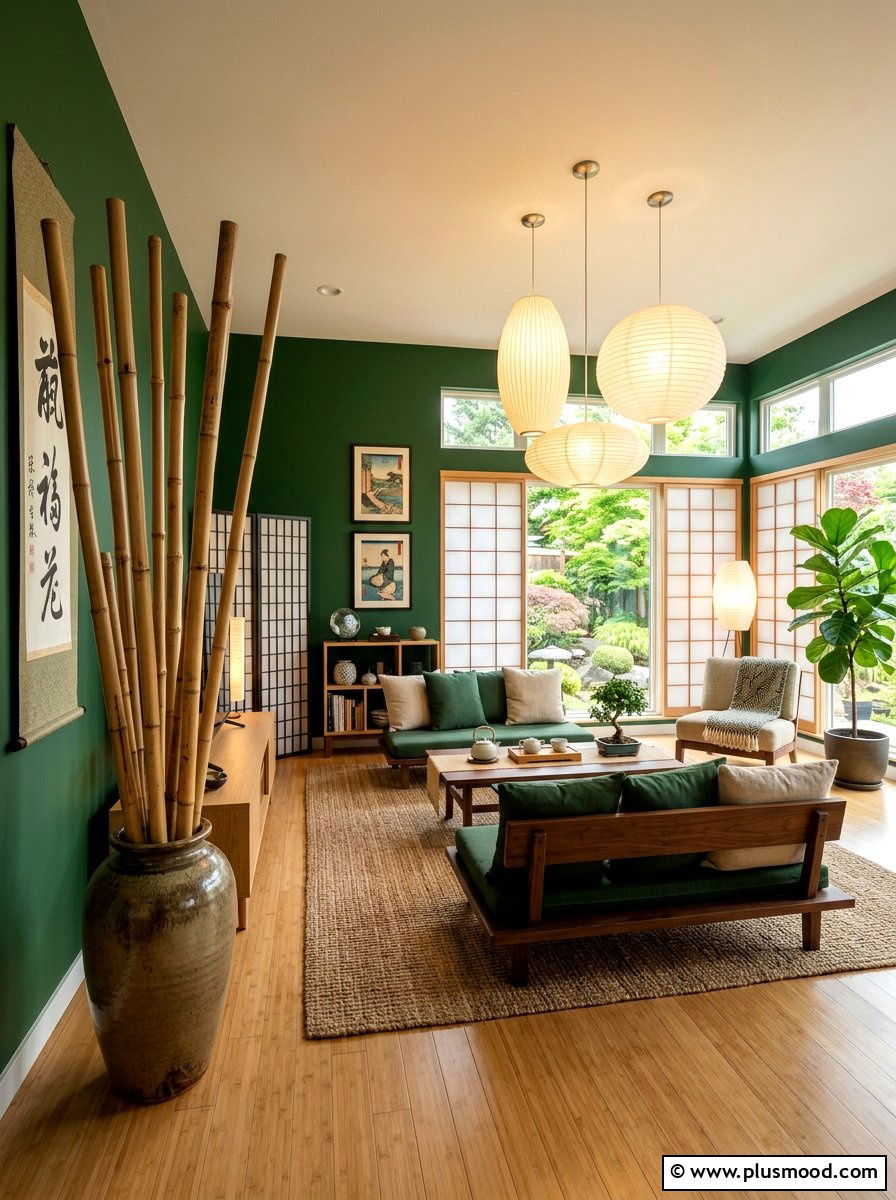 Natural Bamboo Vase Filler - 25 summer vase filler ideas for living room