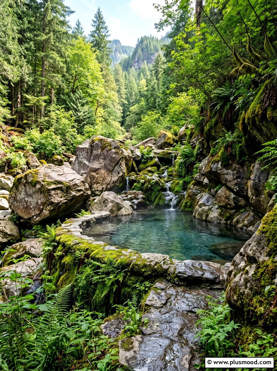 Natural Rock Spa - 25 summer backyard spa ideas