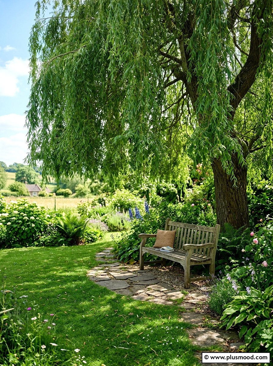 Natural Tree Shade - 25 summer cooling backyard ideas