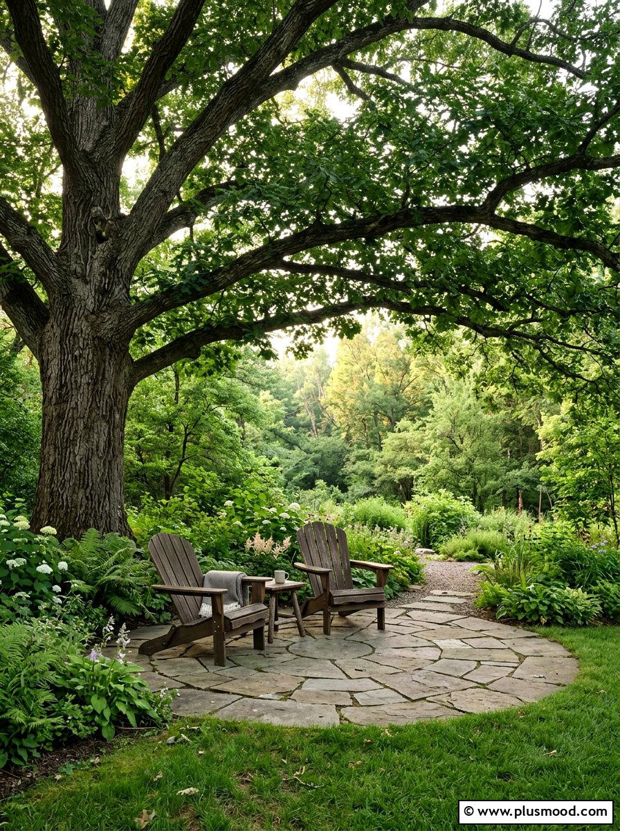 Natural Tree Shade - 25 summer backyard shade ideas