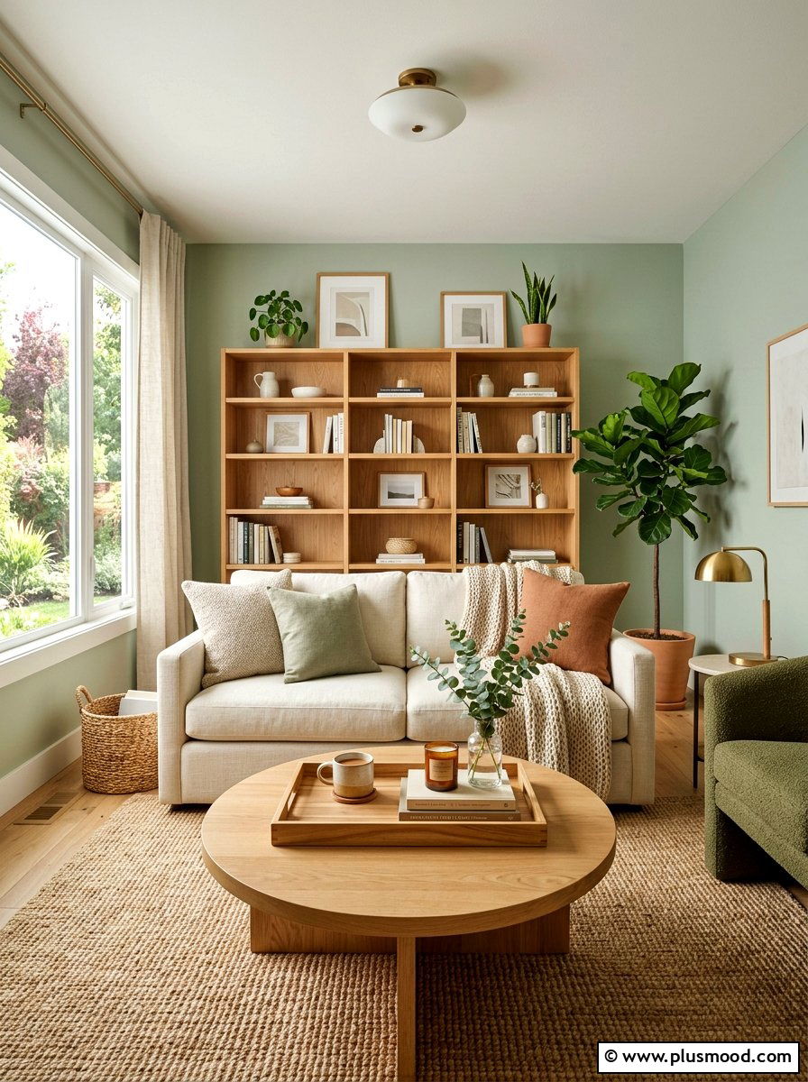 Natural Wood Accents - 25 warm weather transition decor ideas
