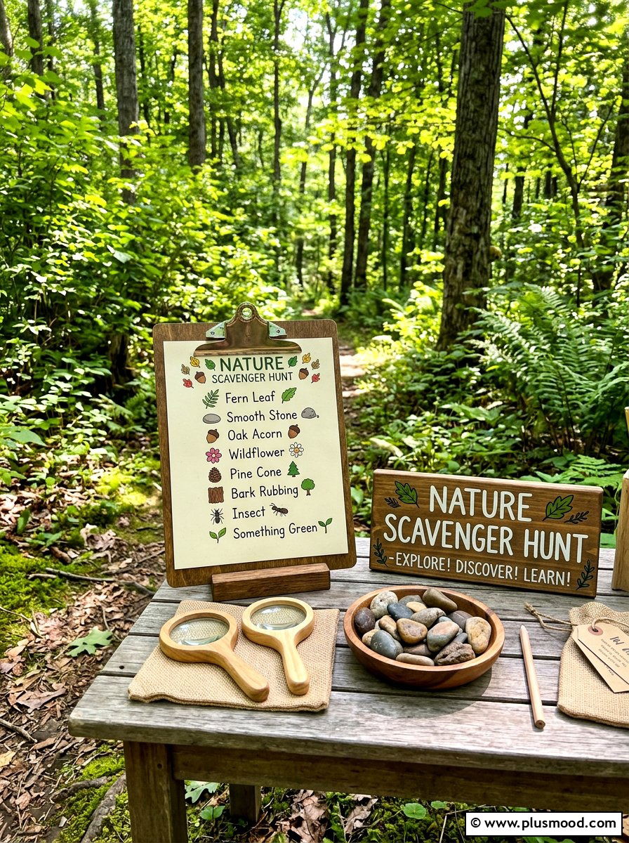 Nature scavenger hunt - 25 summer backyard ideas for kids