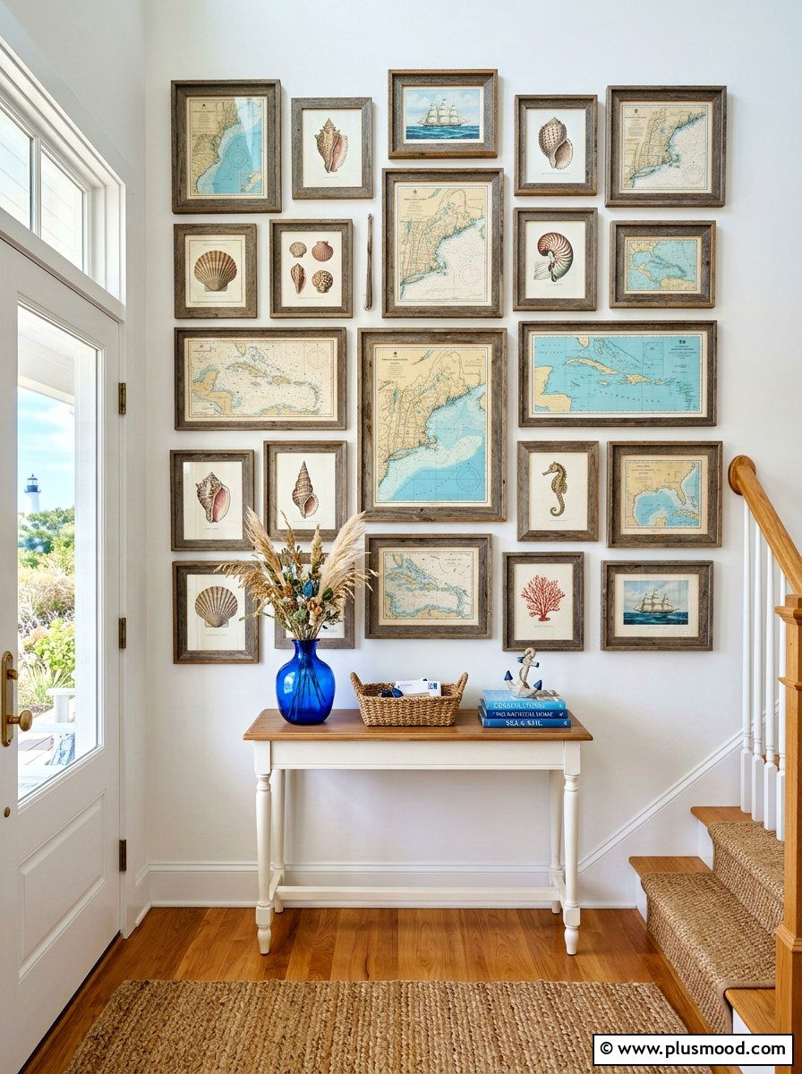 Nautical Entryway Gallery - 25 summer beach house decor ideas