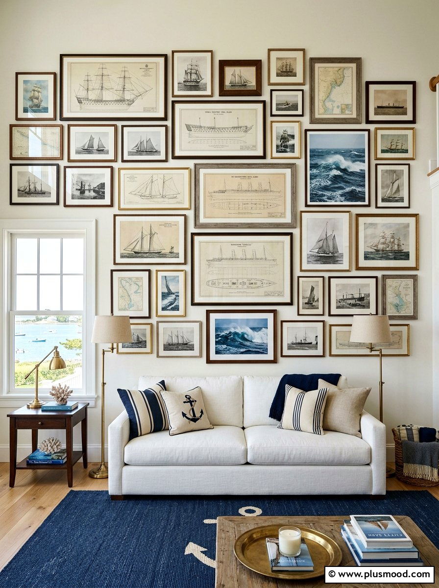 25 Summer Nautical Decor Ideas for Living Room Style