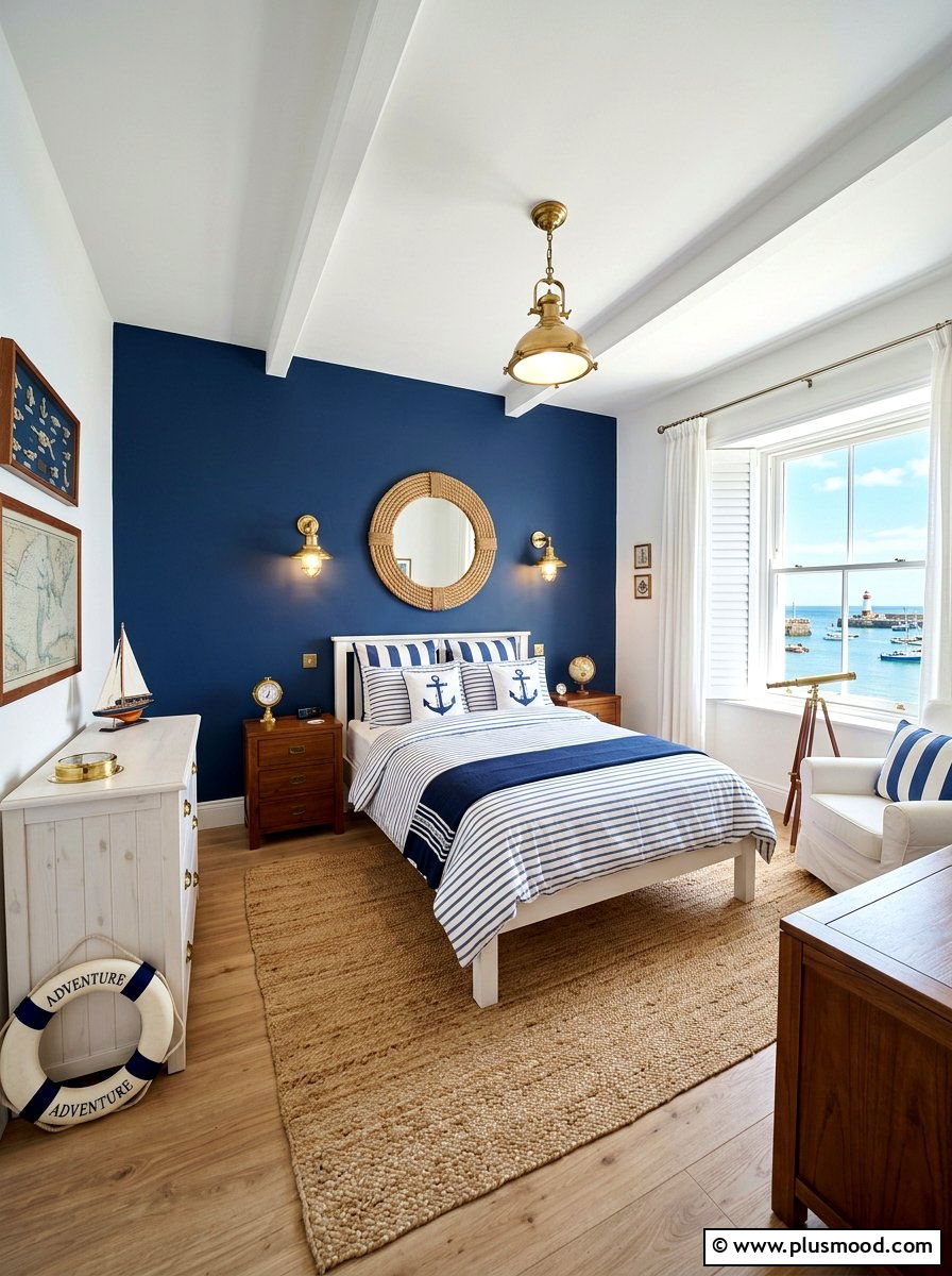 Nautical Style Bedroom - 25 summer bedroom ideas