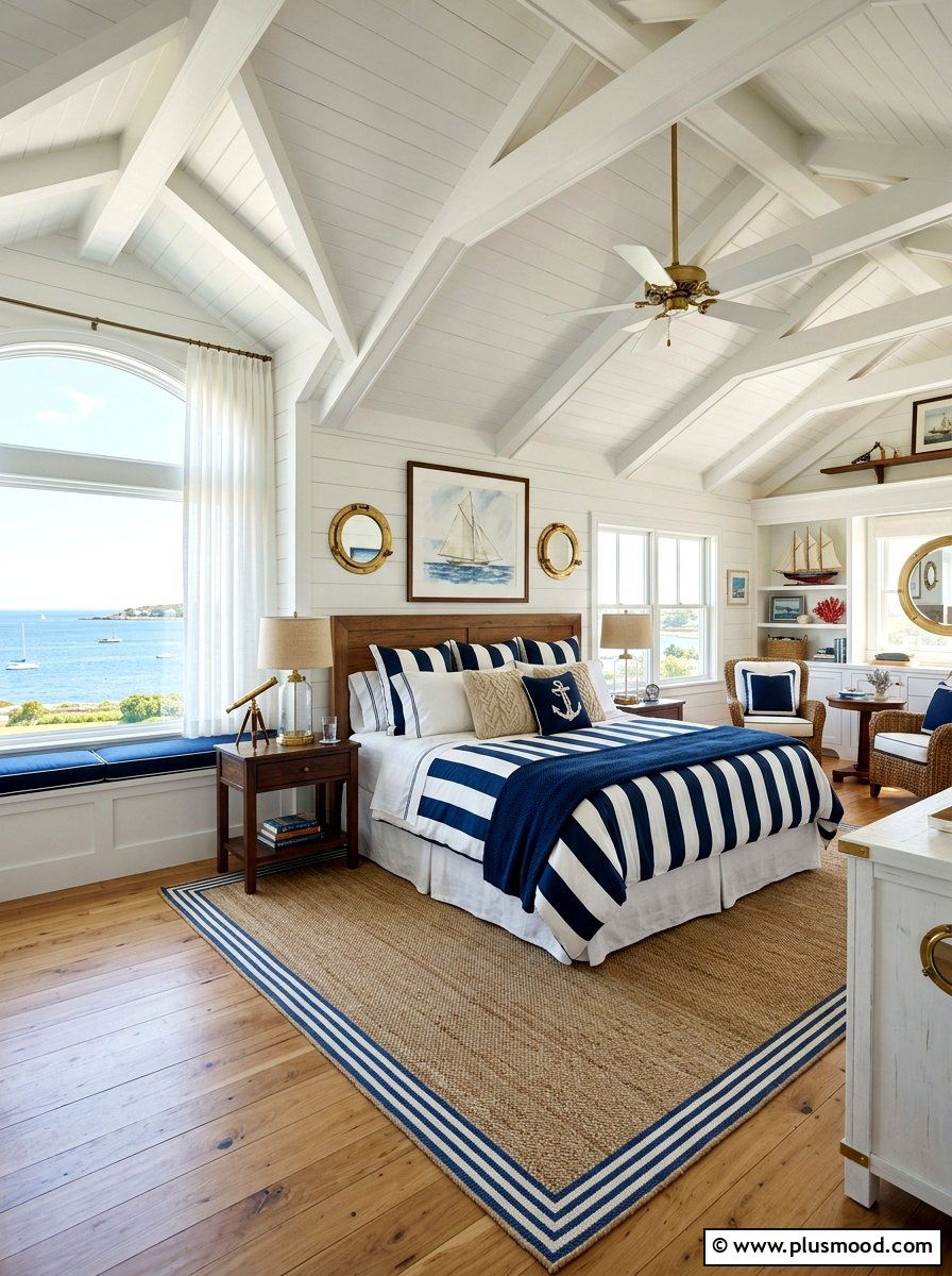Nautical Summer Master Bedroom - 25 summer master bedroom ideas