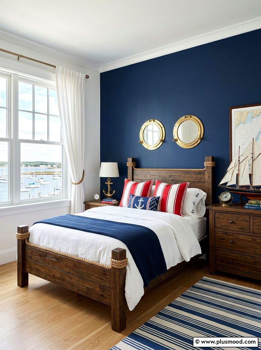 Nautical theme bedroom - 25 coastal summer bedroom ideas