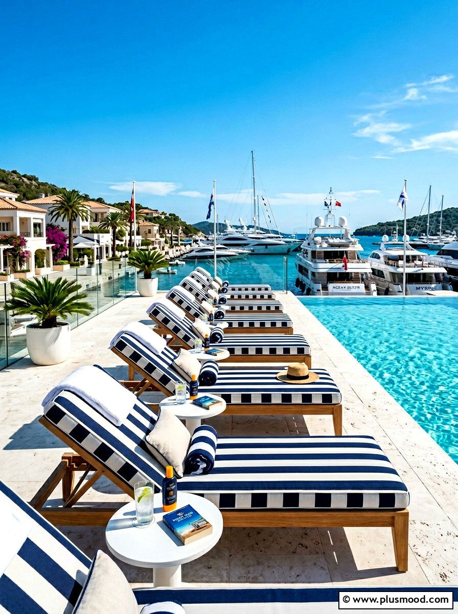 25 Summer White and Blue Pool Decor Ideas to Try