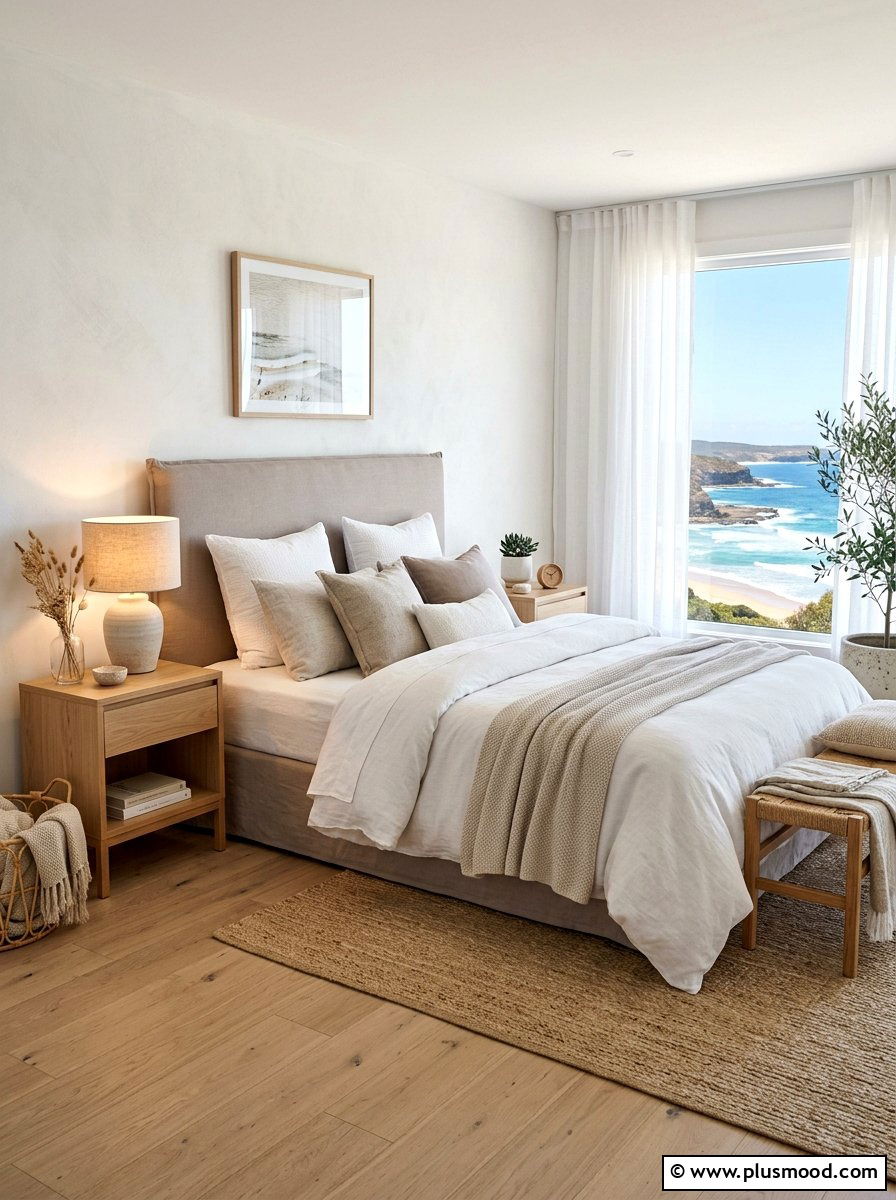 Neutral Coastal Bedroom Decor - 25 summer relaxed luxury decor ideas