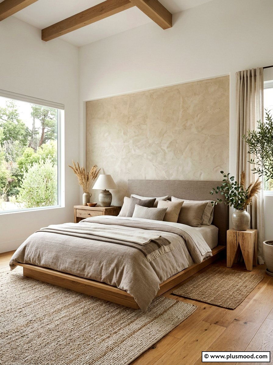 Neutral Earthy Summer Duvet - 25 summer duvet styling ideas