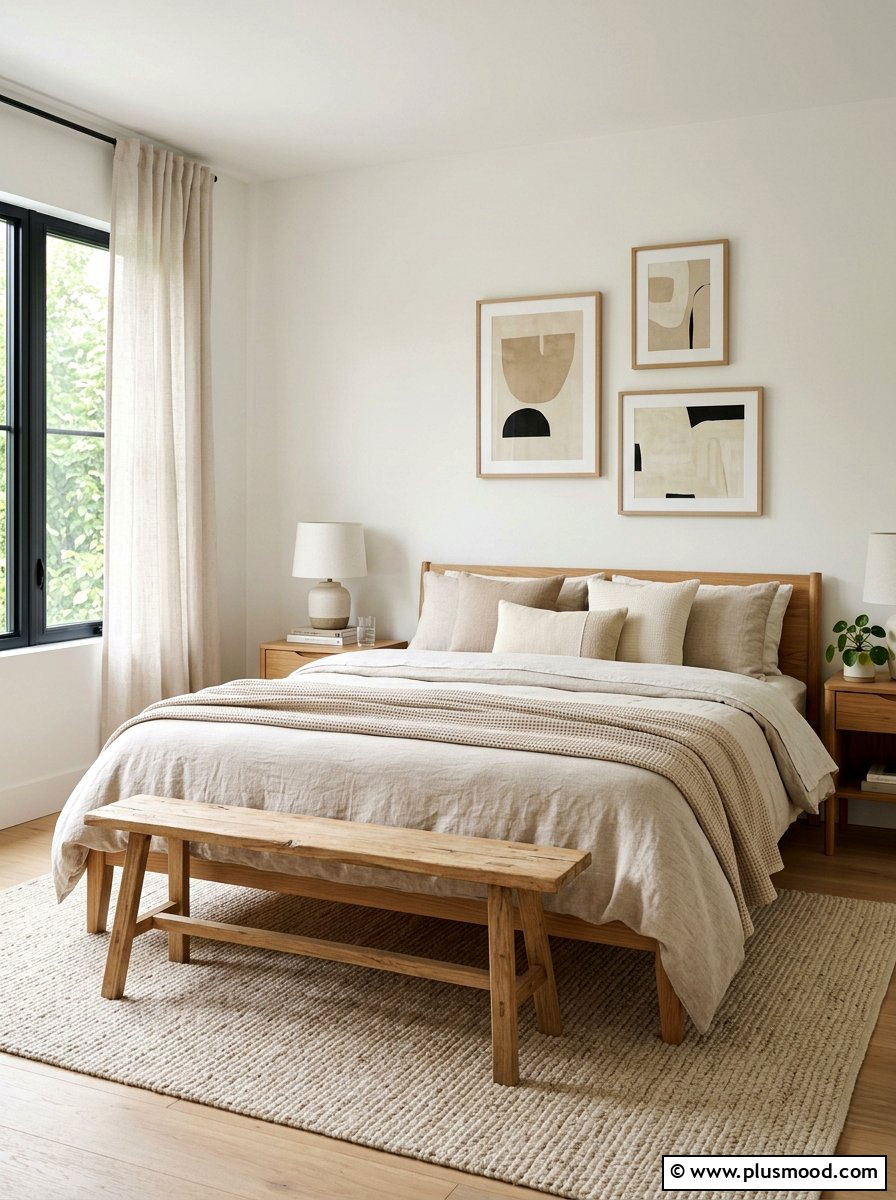 Neutral Linen Bedroom - 25 summer decor ideas for everyday living