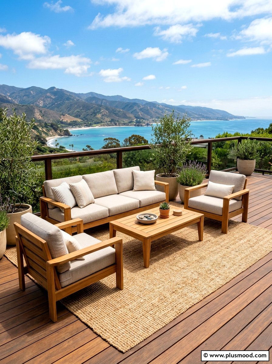 Neutral Outdoor Patio Set - 25 summer neutral decor ideas