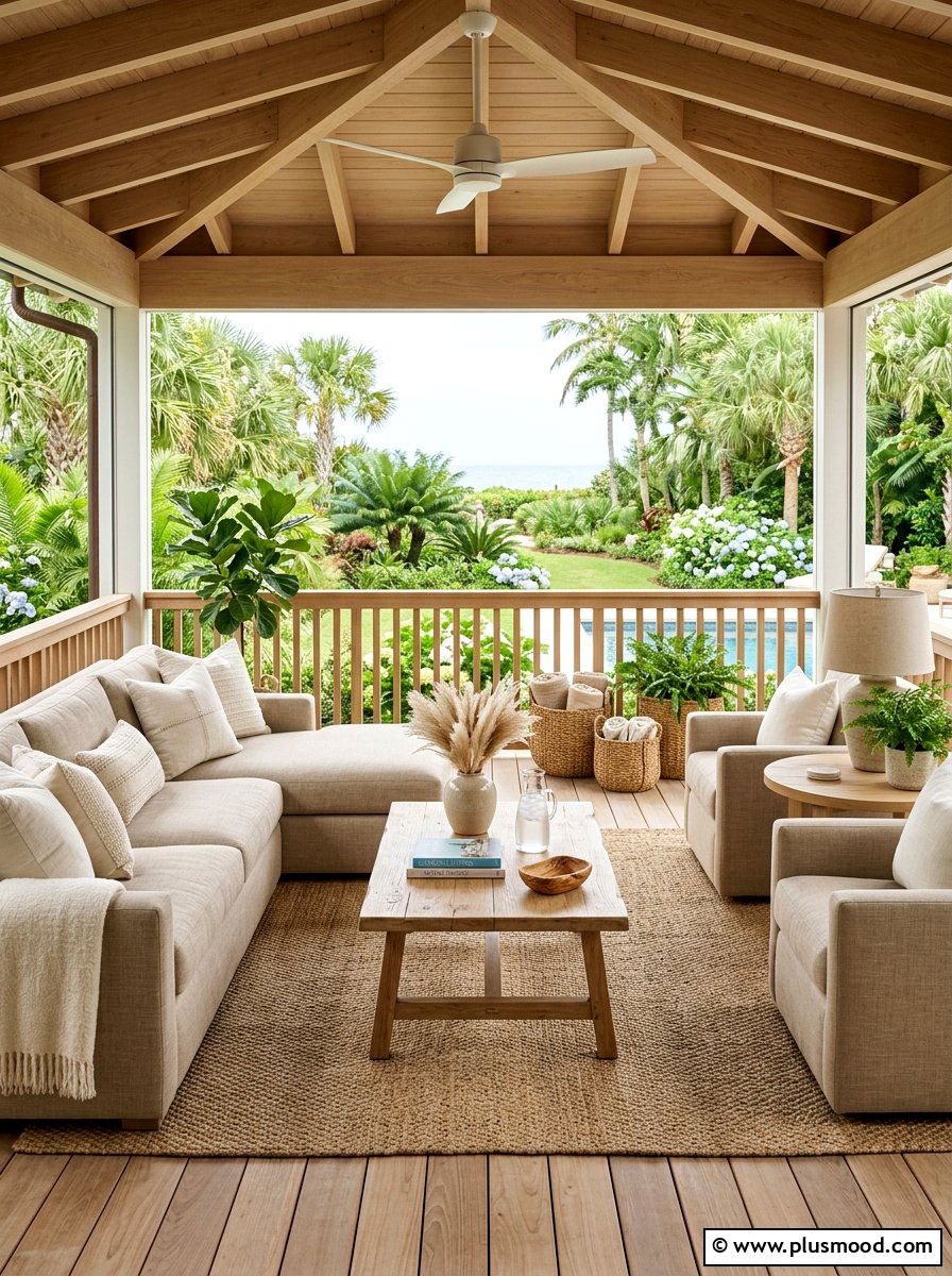 Neutral Porch Aesthetic - 25 trending summer porch ideas