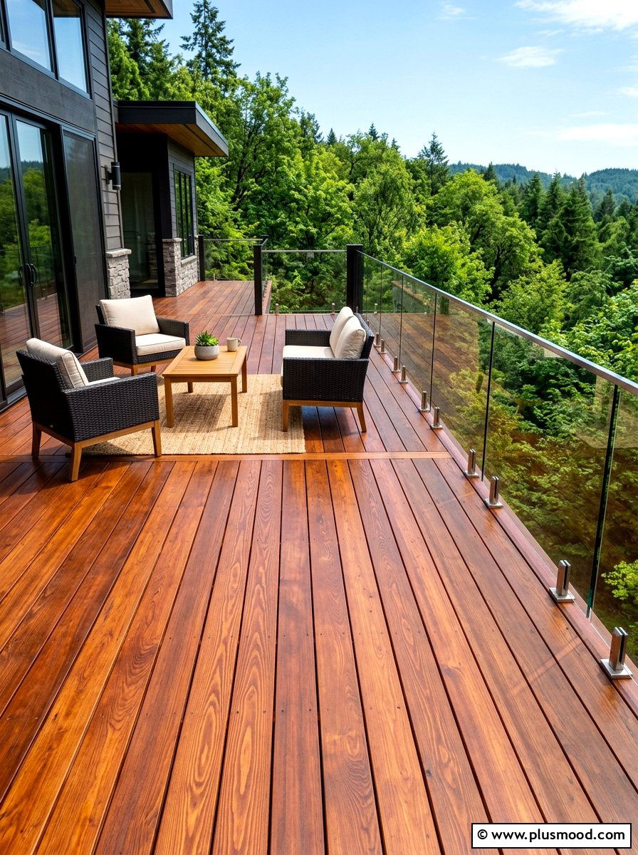 New Deck Wood Stain - 25 summer landscape refresh ideas
