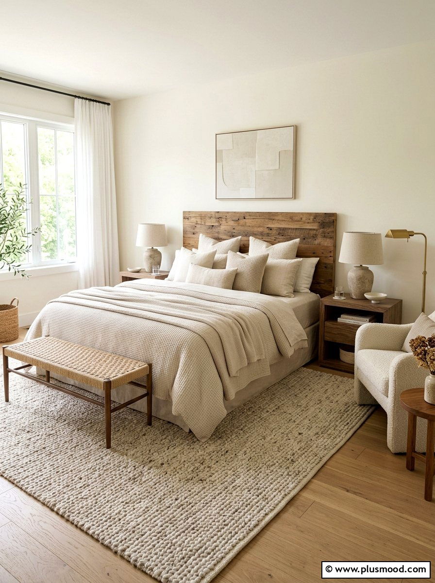 Oatmeal Neutral Bedding - 25 summer bedding color ideas