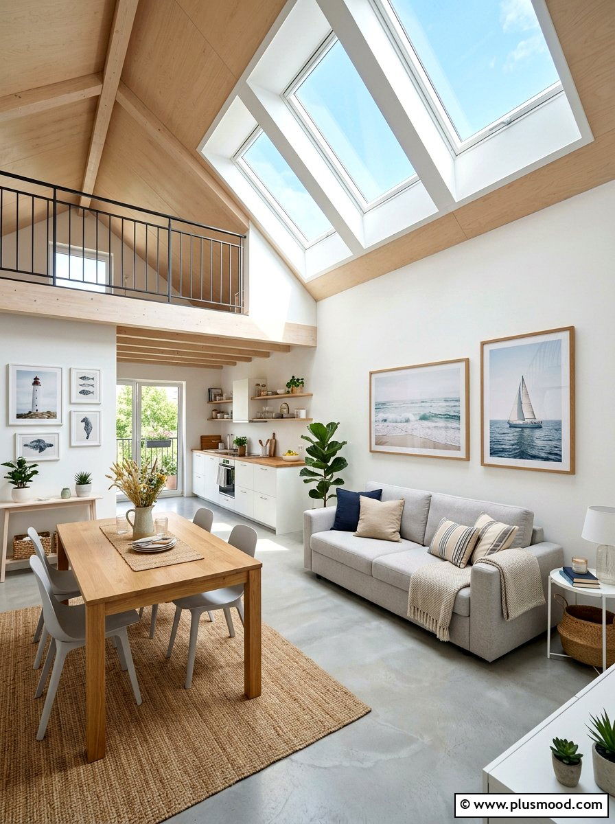 Open Summer Loft - 25 summer house decor ideas