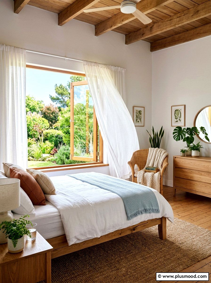 Open Window Breeze - 25 late summer bedroom ideas