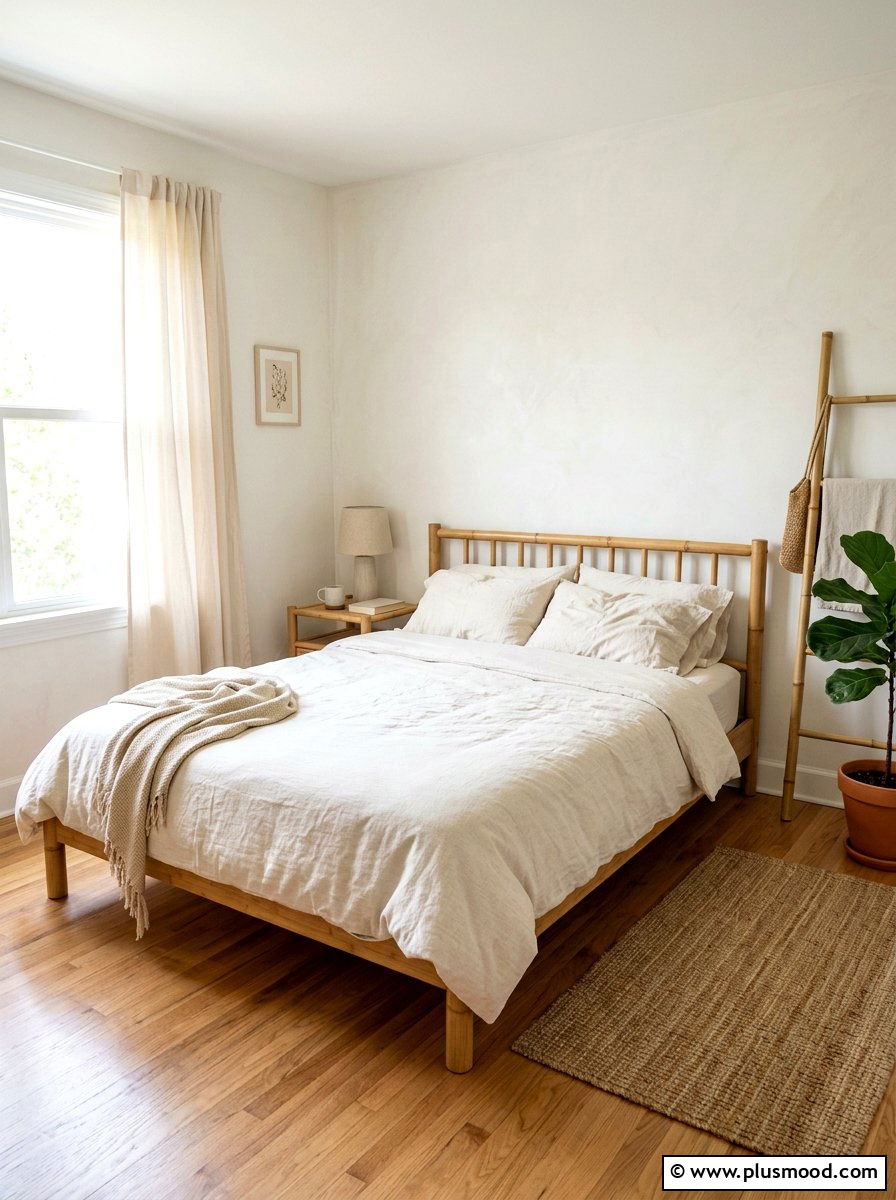 Organic Cotton Minimalist Bedroom - 25 minimalist summer bedroom ideas