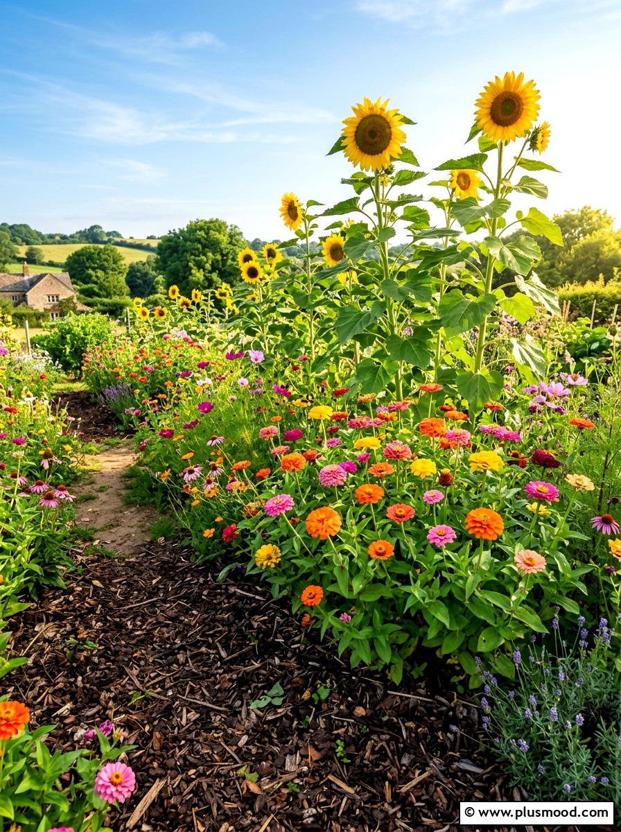 Organic compost mulch - 25 summer mulch ideas for summer landscaping