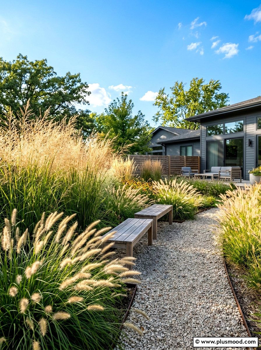 Ornamental Grasses - 25 late summer landscaping ideas
