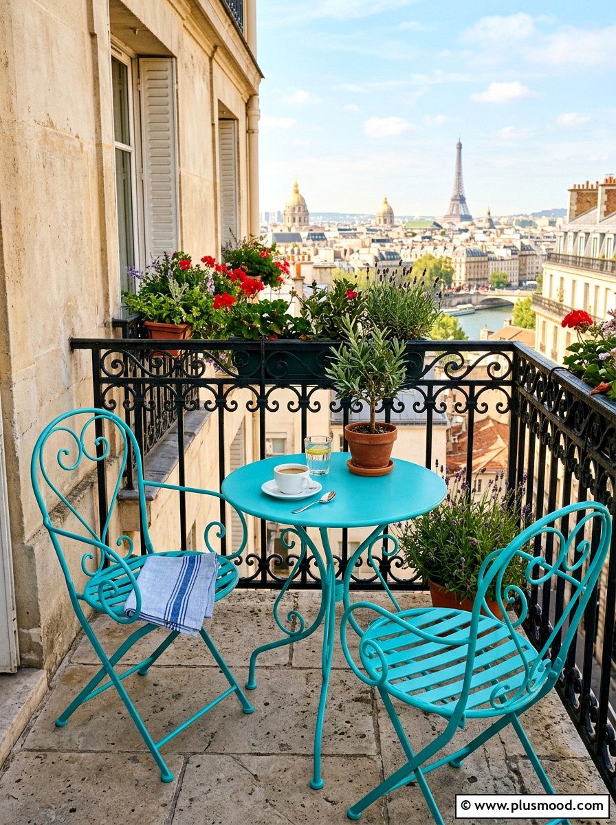 Outdoor Bistro Set - 25 summer entertaining patio ideas
