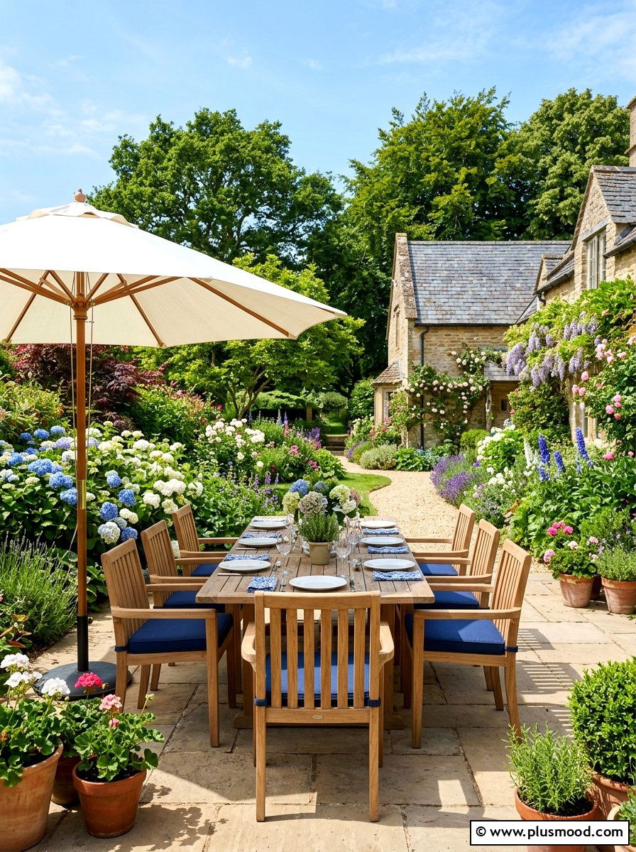 Outdoor Dining Area - 25 summer backyard makeover ideas