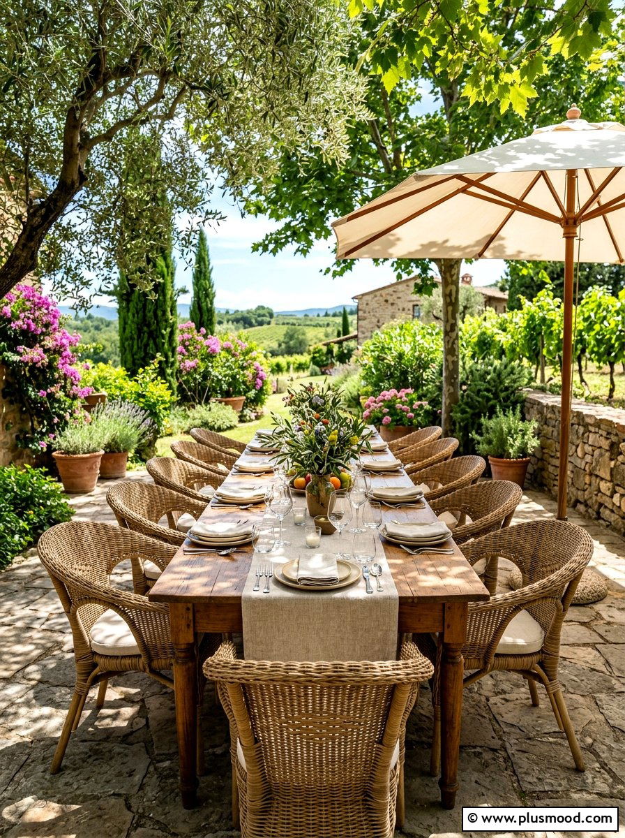 Outdoor Dining Area - 25 summer backyard refresh ideas