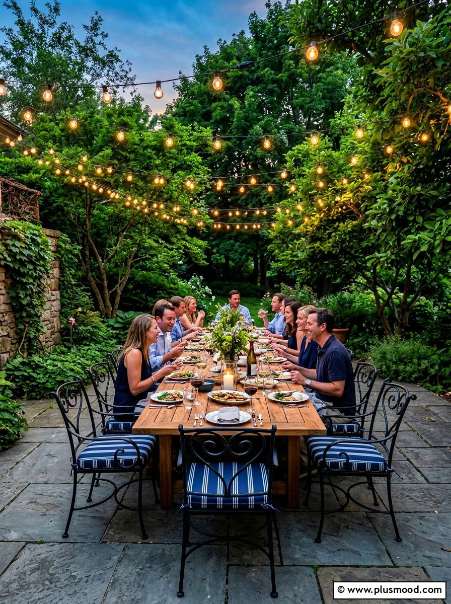 Outdoor Dining Area - 25 early summer decor ideas